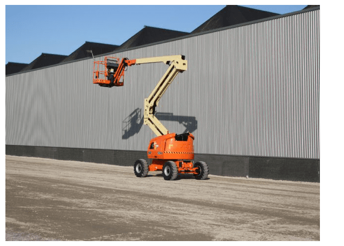 JLG 520AJ knikarmhoogwerker Ecranes huren