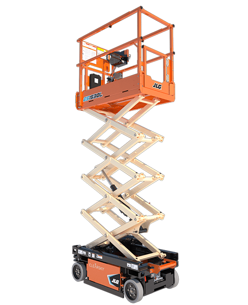 JLG ES1530L schaarhoogwerker Ecranes huren