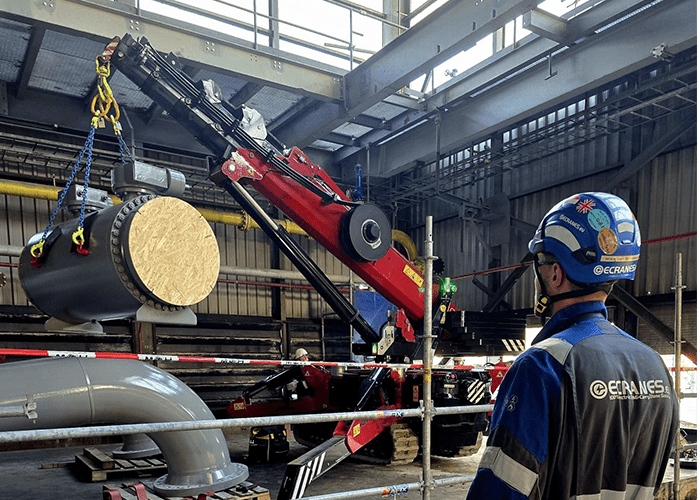 Hoeflon C30e Pick & Carry kraan huren Ecranes