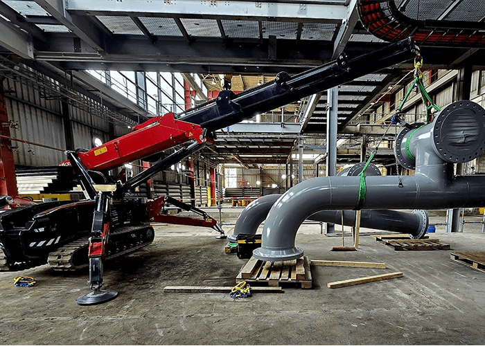 Hoeflon C30e Pick & Carry kraan huren Ecranes