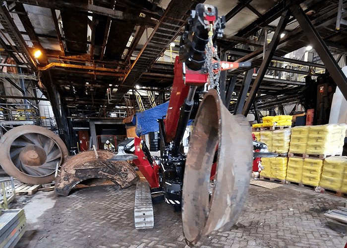 Hoeflon C30e Pick & Carry kraan huren Ecranes