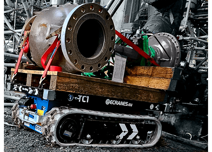 Hoeflon TC1 transport carrier huren Ecranes