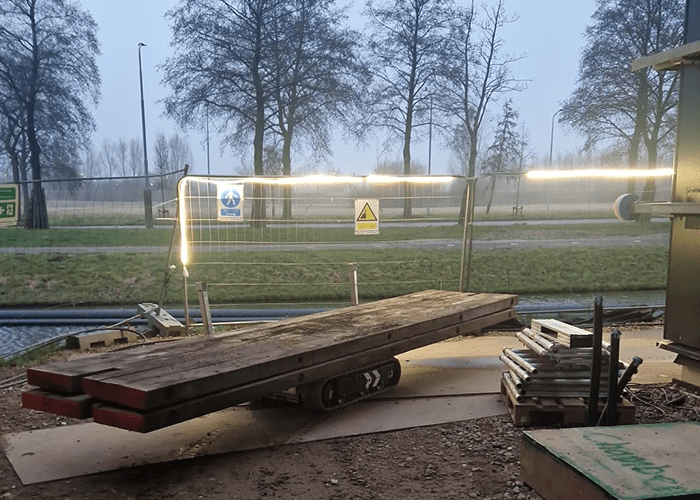 Hoeflon TC1 transport carrier huren Ecranes