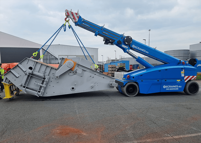 Pick & Carry kranen huren Ecranes