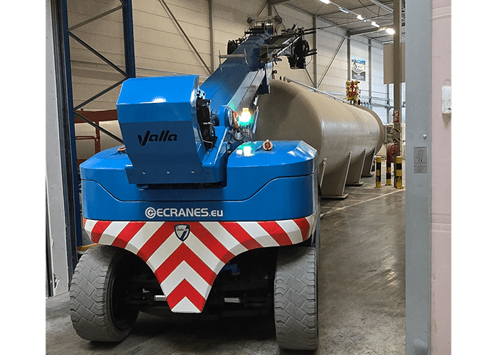 Valla V210R Pick & Carry kraan huren Ecranes