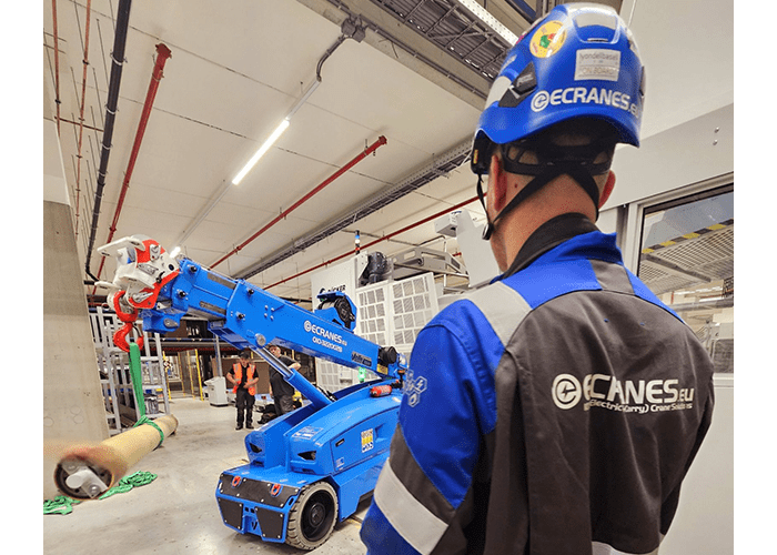 Valla V36R 3.6t Pick & Carry kraan 100% elektrisch huren Ecranes