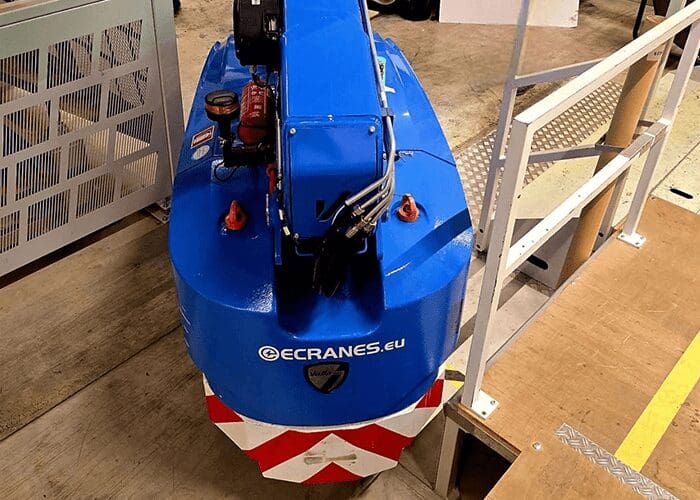 Valla V36R 3.6t pick & Carry kraan 100% elektrisch huren Ecranes