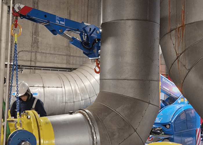 Valla V80R 8 ton s Pick & Carry kraan huren Ecranes