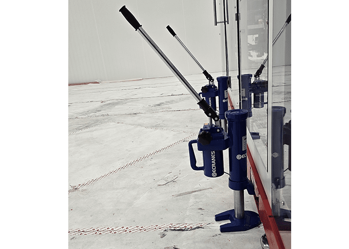 Vijzels rol karren huren Ecranes