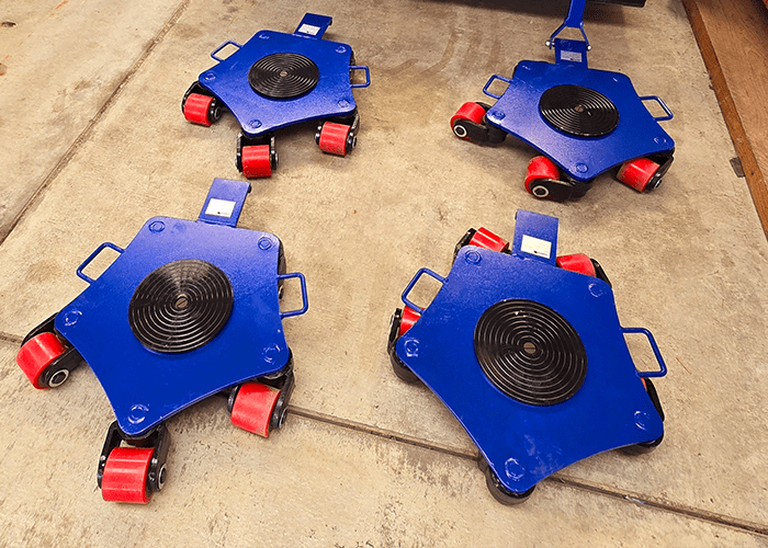 Vijzels rol karren huren Ecranes