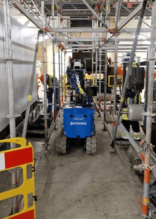 Hoeforn C1e Pick & Carry kraan huren Ecranes
