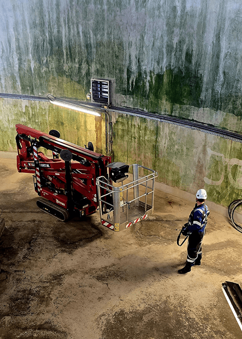 Mobielekraan huren bij Ecranes