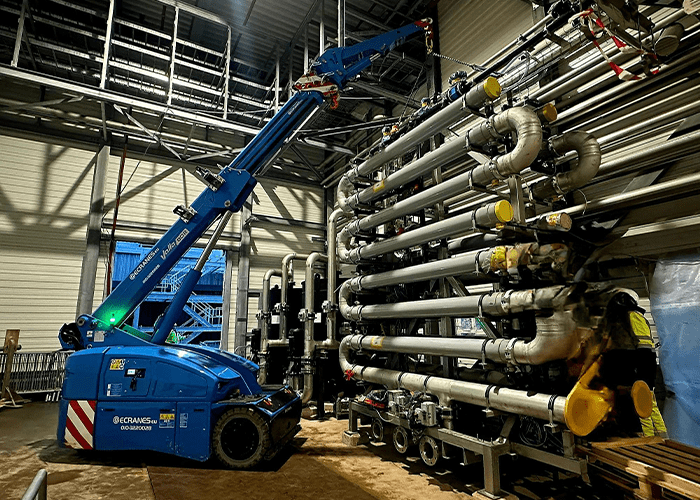 Tadano Valla V80R Pick&Carry kraan huren bij Ecranes