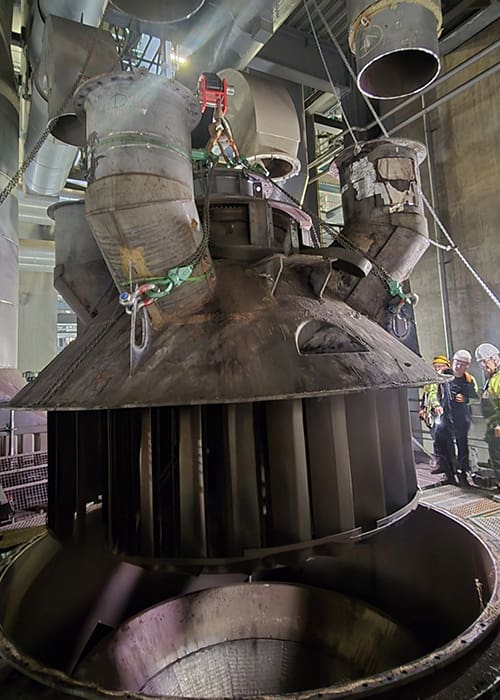 Machineverhuizing, engineering, projectbegeleiding, hijsplan, TRA expertise bij Ecranes