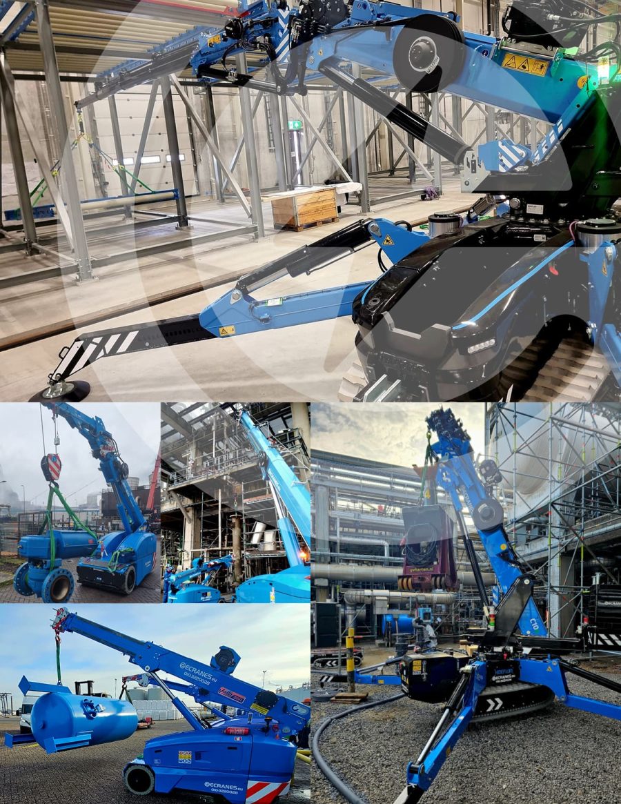 Ecranes huren hijskraan